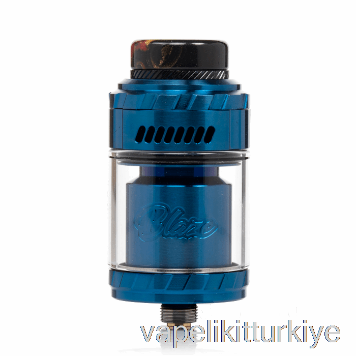 Vape Türkiye Thunderhead Creations Blaze Solo 25mm Rta Blue
